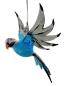 Preview: Hängevogel, Wellensittich (hellblau-grau)